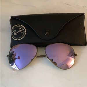 RayBan Mirrored Aviators